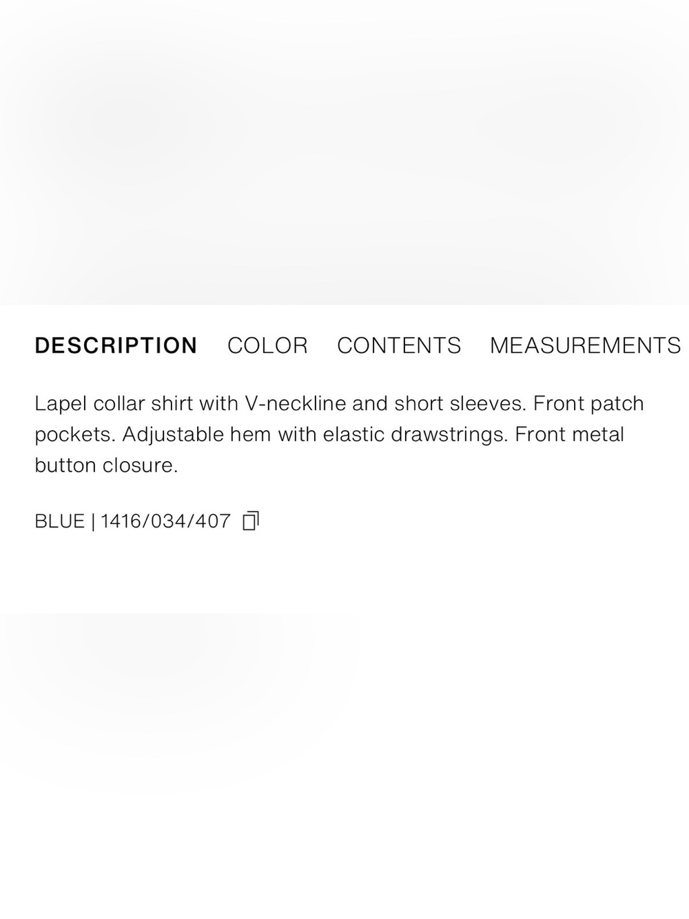 ZARA DENIM CROPPED TOP - Picture 14 of 16